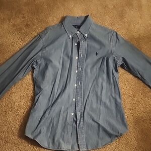 Men's Blue Polo Shirt